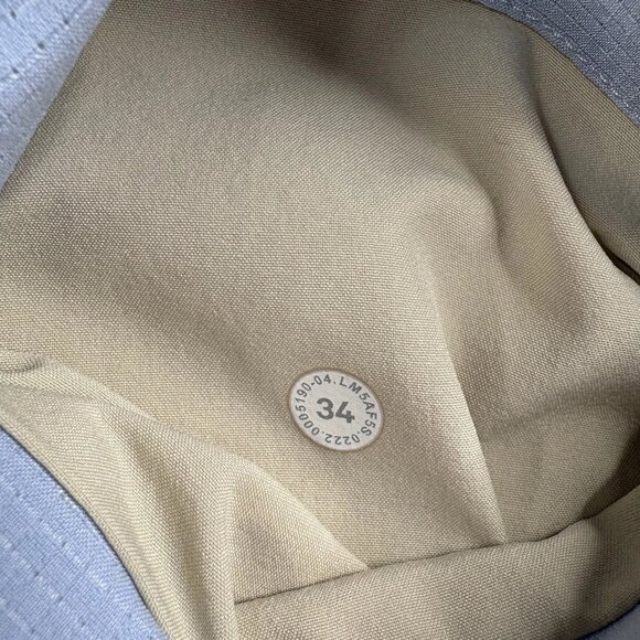 Lululemon Mens Blue ABC Classic UtilityTech Commission Slim Fit Pants Size 34 - Picture 9 of 11